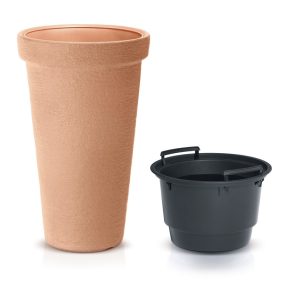 Classic Tower Magas Kaspó Téglavörös 40 cm