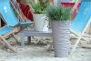Sand Slim Hullám Mintás Kaspó Mokka 38,7 cm