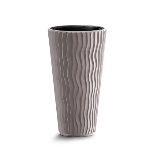 Sandy Slim Dekoratív Kaspó Mokka 34,9 cm