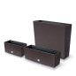 Rato Case Rattan Hatású Balkonláda Umbra 39,5 cm
