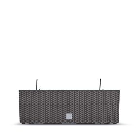 Rato Case W 580 Rattan Hatású Virágláda Umbra Színben Öntözőrendszerrel