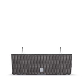   Rato Case W 580 Rattan Hatású Virágláda Umbra Színben Öntözőrendszerrel