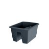 Prosperplast Respana Erkély Virágtartó Antracit 298
