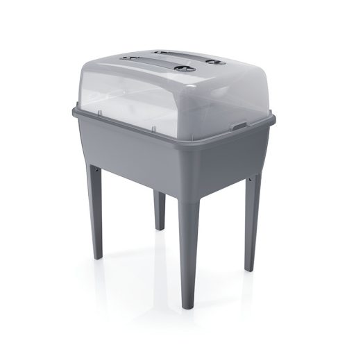 Respana Magaságyás Szett Kőszürke Mini Üvegház 77 cm