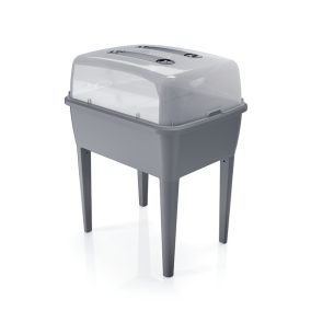 Respana Magaságyás Szett Kőszürke Mini Üvegház 77 cm