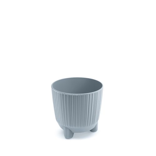 Ryfo N Bordázott Virágtartó Világosszürke 10,7 cm