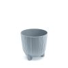Ryfo N Bordázott Virágtartó Világosszürke 12,6 cm