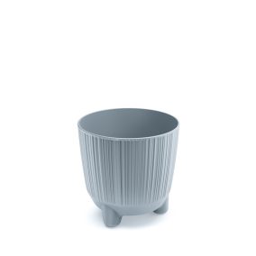 Ryfo N Bordázott Virágtartó Világosszürke 12,6 cm