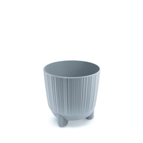 Ryfo N Bordázott Virágtartó Világosszürke 12,6 cm