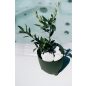 Ryfo N Bordázott Virágtartó Világosszürke 12,6 cm