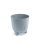 Ryfo N Dizájn Virágtartó Világosszürke 14,5 cm Bordázott