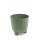 Ryfo N Modern Bordázott Virágtartó Földzöld 14,5 cm
