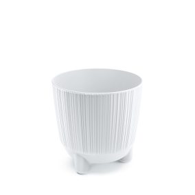 Ryfo N Dizájn Virágtartó Fehér 14,5 cm Barázdált