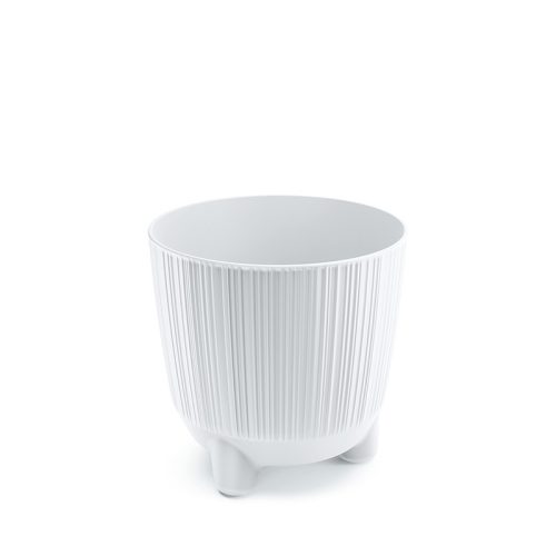 Ryfo N Dizájn Virágtartó Fehér 14,5 cm Barázdált