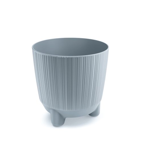 Ryfo N Bordázott Virágtartó Világosszürke 16,8 cm