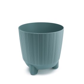 Ryfo N Skandináv Kék Bordázott Virágtartó 168