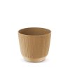 Ryfo ECO Wood Környezetbarát Bordázott Kaspó Natúr 16,8 cm