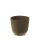 Ryfo ECO Wood Bordázott Kávébarna Virágcserép 19,5 cm