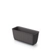 Ratolla Case P Rattan Hatású Műanyag Virágtartó Láda Umbra 29 cm