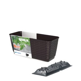 Ratolla Case Fonott Mintázatú Erkélyláda Umbra 38,6 cm