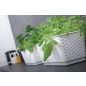 Ratolla Case P Rattan Hatású Virágláda Mokka 59 cm