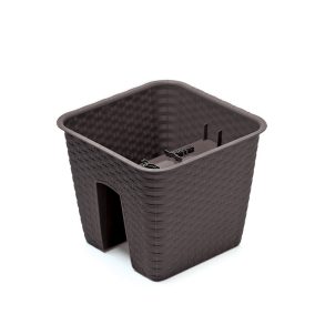 Ratolla Négyzetes Korlátvirágtartó Rattan Hatású Umbra