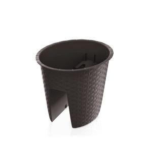 Ratolla Ovális Korlátra Szerelhető Virágtartó Umbra 298