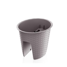 Ratolla Ovális Korlátvirágtartó Mokka 298mm