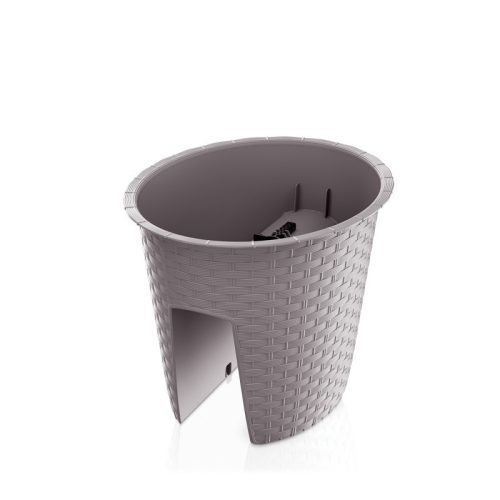 Ratolla Ovális Korlátvirágtartó Mokka 298mm