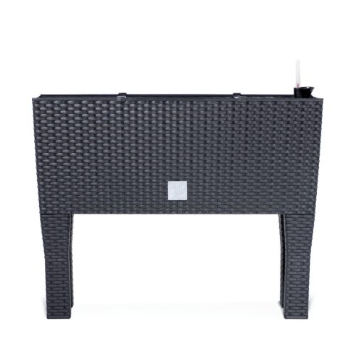 Rato Case High Magaságyás Műrattan Antracit 60 cm Öntözőrendszerrel