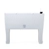 Rato Case High Emelt Műrattan Virágláda Fehér 80 cm