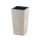 Rato Square ECO Rattan Hatású Kaspó Fehér 20x20x37,6 cm csomag