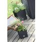 Rato Low Rattan Hatású Virágtartó Láda Mokka 26 cm