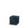 Sierra Square Beton Hatású Kocka Virágtartó - Antracit - 29 cm
