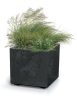 Sierra Square Beton Hatású Kocka Virágtartó Marengo 38,5 cm