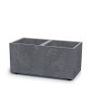 Sierra Case Beton Effect Osztott Virágláda Antracit 770