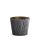 Sandy Round ECO Wood Kör Alakú Virágtartó Antracit 15,8 cm