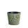 Sandy Round ECO Wood Kör Alakú Virágcserép Zöld 22,5 cm