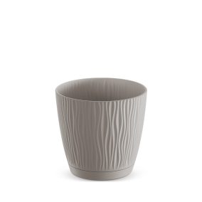 Sandy Texturált Virágtartó Mokka 16,8 cm