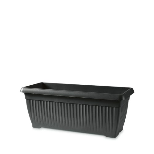 Terra Antracit Műanyag Balkonláda 80 cm csomag