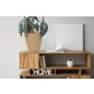 Tubus ECO Wood Kávébarna Virágcserép 20 cm