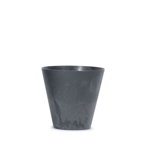 Tubus Beton Effect Antracit Kaspó 30 cm