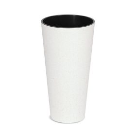 Tubus Slim ECO Magas Kaspó Fehér 25 cm