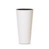 Tubus Slim Shine Magas Kaspó Fehér 30 cm csomag