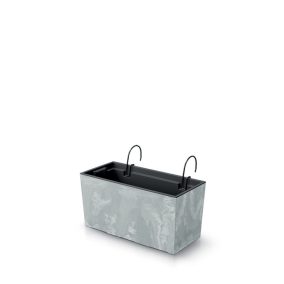 Prosperplast Urbi Case Beton Hatású Balkonláda 39,5 cm