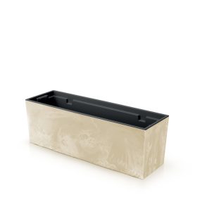 Prosperplast Urbi Case Beton Effect Krém Virágláda 58 cm