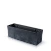 Prosperplast Urbi Case Beton Effect Antracit Virágláda 58 cm