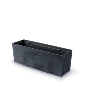 Prosperplast Urbi Case Beton Effect Antracit Virágláda 58 cm