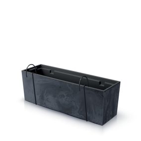 Urbi Case Beton Effect Balkonláda Antracit 58 cm