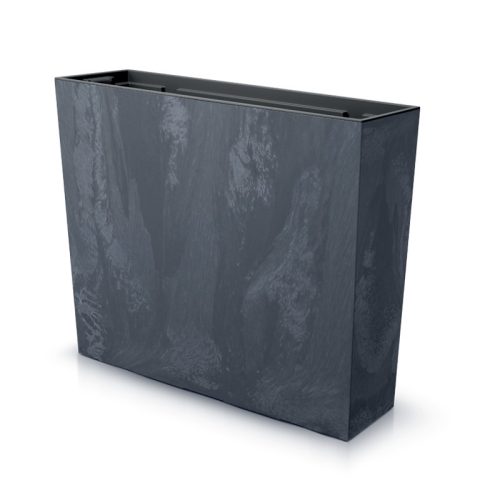 Prosperplast Urbi Case Beton Hatású Virágtartó Láda Antracit 58 cm